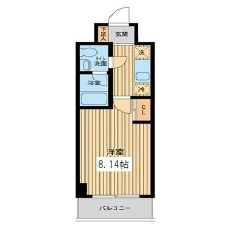 プロスペクト門前仲町の物件間取画像